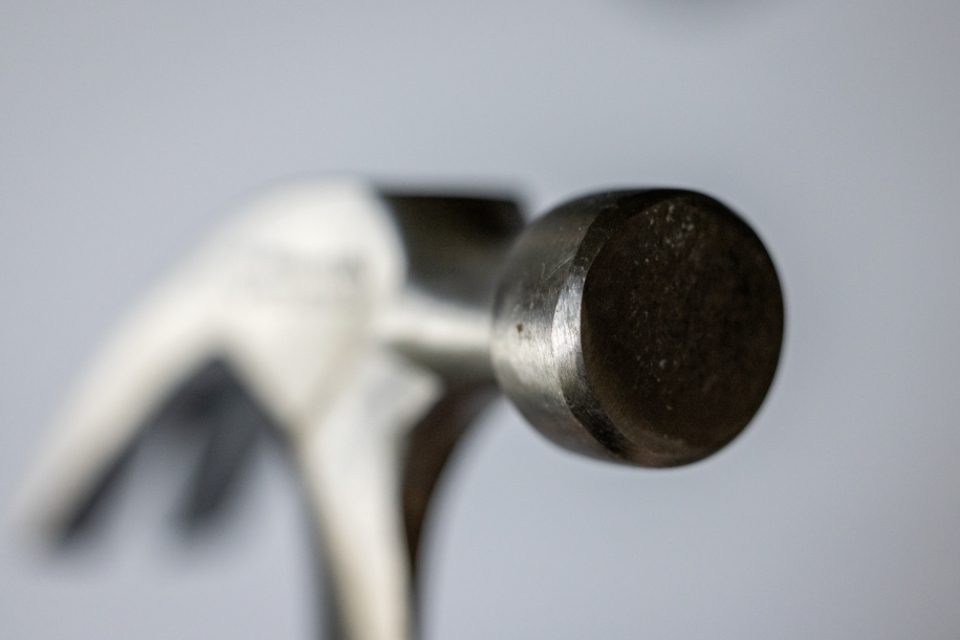 Illustrative photograph of hammer Tool