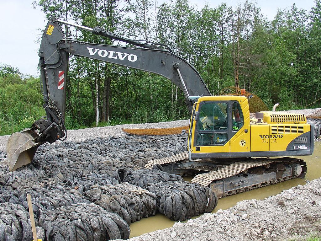 Illustrative photograph of excavator